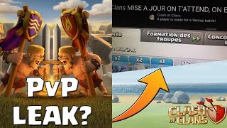 Leak PvP MODUS in CLASH OF CLANS  CLASH OF CLANS  Update News DeutschGerman [upl. by Anilave]