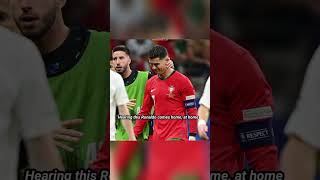 A Sad Moment in Ronaldos life😭😭 cristianoronaldo ronaldo cr7 soccer [upl. by Hildagarde]