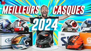 Les 5 meilleurs CASQUES DE MOTO 🚨 que vous pouvez ACHETER en 2024 🥇 [upl. by Rani]