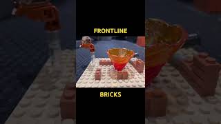 LEGO ARTILLERY BATTLE  FRONTLINE BRICKS [upl. by Issirk]