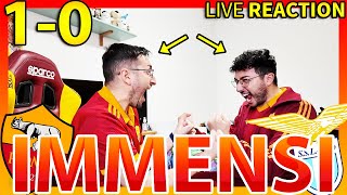 IMMENSI‼️ ROMALAZIO 10 LIVE REACTION [upl. by Gardy]