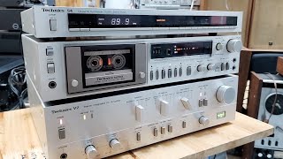 Technics V7  Tape M270x  Bộ combo đẹp xuất sắc [upl. by Paderna25]