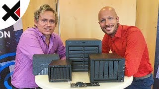 Synology Interview II amp DS619slim DS1019 DS2419 MR2200ac M2D18  iDomiX [upl. by Vedette381]