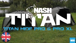 Nash Titan Hide Pro amp Hide Pro XL T4298 T4299 [upl. by Launam]