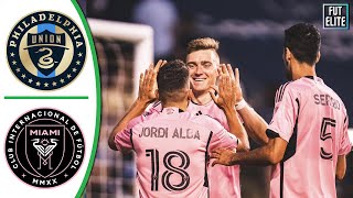 2 Red Cards Inter Miami Still Wins  Philadelphia vs Inter Miami 12 Highlights amp Goals 2024 [upl. by Chesney]