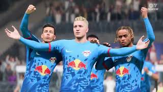 Gameplay FC 24  Rot Weiss Essen  RB Leipzig  DFB Pokal  2024 [upl. by Eedyaj]