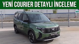 2024 Yeni Ford Tourneo Courier Detaylı İnceleme  TR’de İLK OA FARKIYLA [upl. by Tuck]