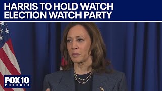 Kamala Harris to host watch party in DC [upl. by Ennaeed973]