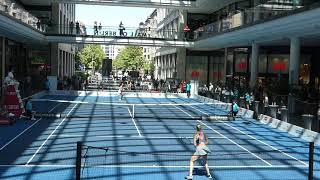 Tennis Damen Spiel in Mall of Berlin 15 Mai 2024 Stephanie Wagner vs Andrea Rosca [upl. by Asp224]