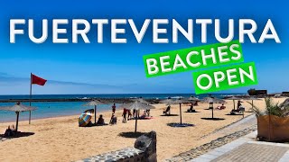 Caleta de Fuste Lockdown Beaches Open As Fuerteventura Enters Phase 2 [upl. by Anrak]