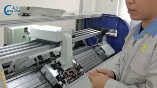 flat knitting machine transfer lose loop solution [upl. by Rudelson]