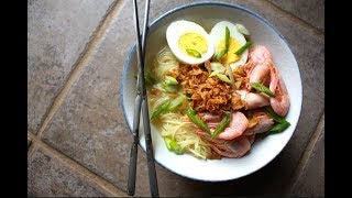 Easy Healthy Ramen Recipe  How to Make Homemade Ramen [upl. by Aicilegna]