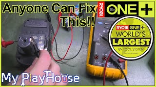 How to Fix Ryobi Batteries with Simple Tools  1170 [upl. by Morton]