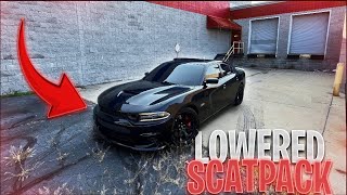 I Tried Lowering My Charger Scatpack Bad Decision [upl. by Tempa53]