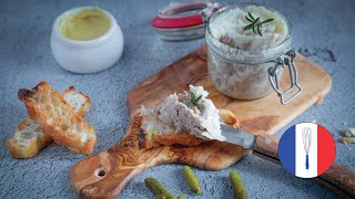 EASIEST CLASSIC PORK RILLETTES RECIPE IN 3 STEPS [upl. by Lilas]