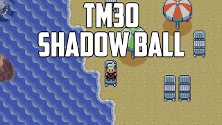 Where to Find TM30 Shadow Ball  Pokémon Emerald [upl. by Aleahs]