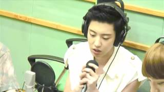 130626 Sukira  Lonely Night Live by Chanyeol [upl. by Gosser]