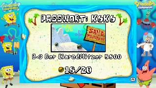 Let´s Play Spongebob Schwammkopf SuBB GBA Blind Part 5 QuallenFischen [upl. by Gargan]