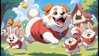 🐶🎶 Humpty Dumptys Doggie Playtime Song 🎶🐶 [upl. by Dysart]