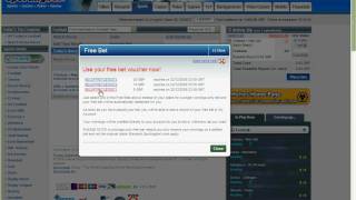 Sportingbet Voucher Tutorial [upl. by Esor]