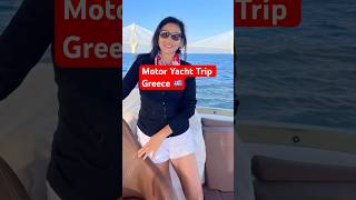 Motor Yacht Trip Greece 🇬🇷 travel boat [upl. by Tteirrah]