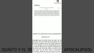 El quinto sello y el sexto sello del apocalipsis 4 [upl. by Auburn]