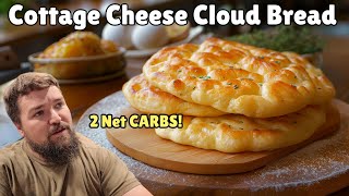 Cottage Cheese Cloud Bread Low Carb high protein bread  Delicious recipe [upl. by Animahs]