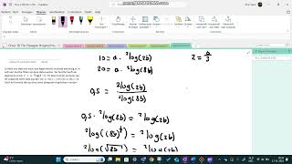 Casus 17 log functie fitten deel 1 [upl. by Ty]