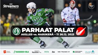 Bandyliiga Akilles  Narukerä 26122023 kooste [upl. by Janella]