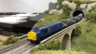 HM145 Bachmann and ViTrains Class 37s with Zimo sound [upl. by Smukler708]