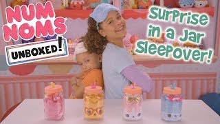 UNBOXED  Num Noms  Season 2 Episode 5 Surprise in a Jar Sleepover [upl. by Eleonora192]