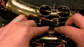 Saxophone Repair Topic Undertstanding Toneholes Part Three [upl. by Ennaeus]