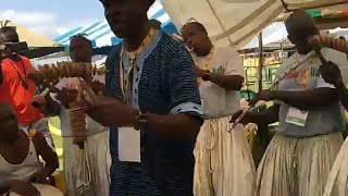 Djèrè Foutah  Performance live à Abidjan quot10ème édition du festival MASAquot 13032018 [upl. by Aivek]