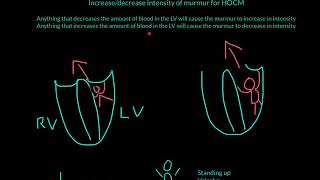 Hypertrophic Cardiomyopathy Murmur Intensities Explained [upl. by Batish]