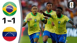 Brazil vs Venezuela  Last Match Highlights  Stunning Football Moments [upl. by Barren]