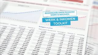 Werk amp Inkomen Toolkit in Excel [upl. by Ellener]