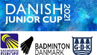 Danish Junior Cup SF Court Kauffmann Sunday August 29th [upl. by Solitta802]