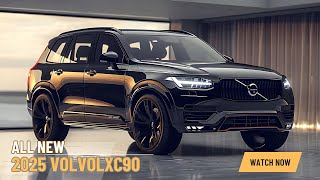 2025 Volvo XC90  A spacious SUV for the whole family [upl. by Louanne845]