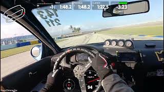 Golf GTI Mk4 vs Golf GTI Mk1 vs Honda CRX B20 VTEC  Homestead Miami Speedway  Track Day Session 5 [upl. by Jae]