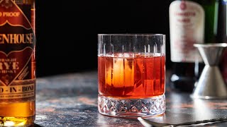 Classic Boulevardier Cocktail Recipe [upl. by Chansoo]