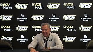 VCU postgame press conference  GardnerWebb Dec 30 2023 [upl. by Aniahs]