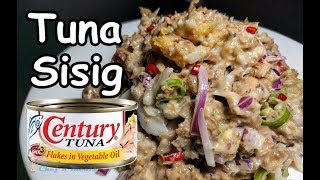 Quick Tuna Sisig Recipe  Century Tuna Sisig  Sizzling Tuna w Expenses Computation [upl. by Kcirtapnhoj348]