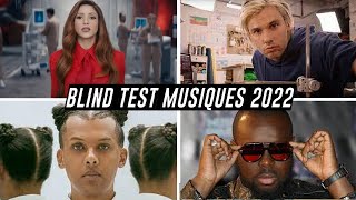 BLIND TEST MUSIQUES 2022 [upl. by Enitsirhk]