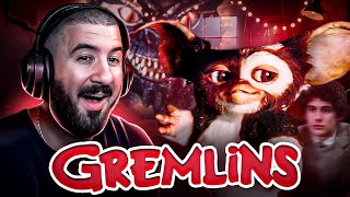 GREMLINS  MOVIE REACTION  FIRST TIME WATCHING [upl. by Yemorej]