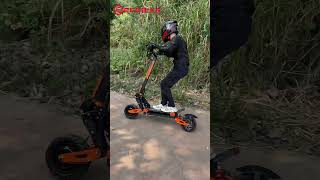 Commuting Ride🛴 EFGBIKE ES06 5600W Dual Motors Electric Scooter Offroad Escooter electricscooterfun [upl. by Adkins]