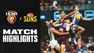 Brisbane v Gold Coast Highlights  Round 16 2020  AFL [upl. by Devinne932]