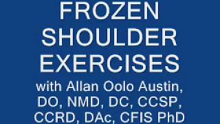 FROZEN SHOULDER EXERCISES part 2  Trigenics OAT Procedure  Frozen Shoulder Cure [upl. by Lledualc509]