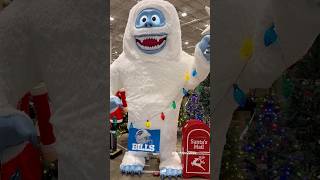 ❄️Bumble at Lowes ❄️ Christmas abominablesnowman rudolphtherednosedreindeer lowes snow [upl. by Riki]