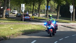 Meerdere Hulpdiensten met spoed naar een grote uitslaande brand Jonkerbos Zoetermeer [upl. by Elvie]