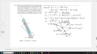 Engineering Mechanics Dynamics 8th Edition Chapter 2 Question 134 [upl. by Etteuqram]